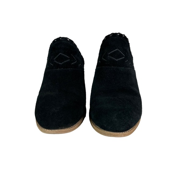 EUROSOFT BY SOFFT SANDY Geometric Embroidery Suede Clog Mule - Picture 3 of 9